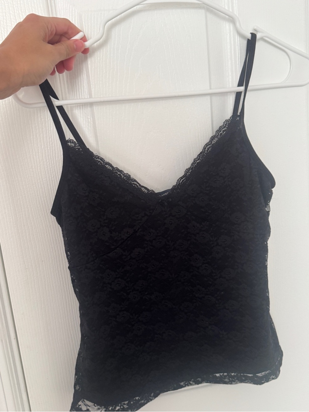 Brandy Melville Black Lace Cami